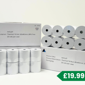 Till Rolls – 80x80mm (20rolls in a Box)